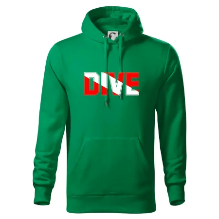Dive nápis vlajka