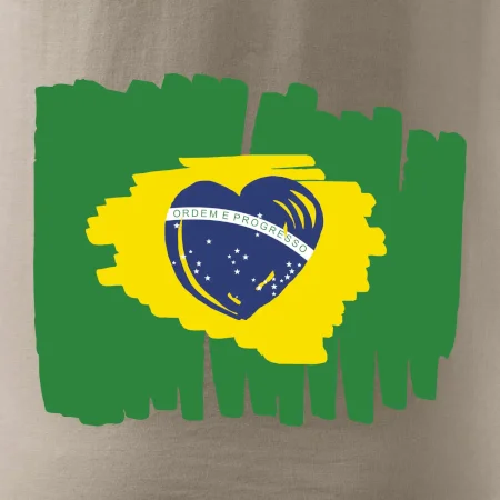 Brazília vlajka srdca