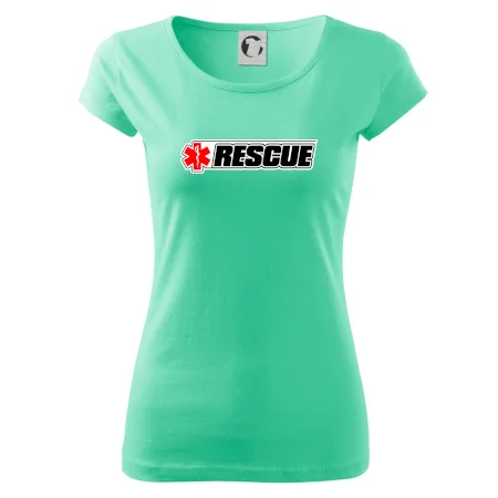 Záchranár rescue kríž červený