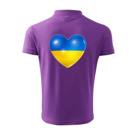 Ukrajina srdce vlajka