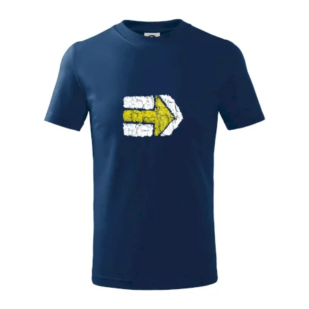 Párová turistická značka žlutá