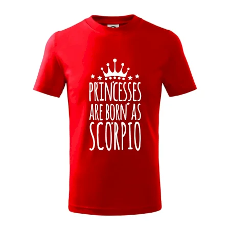 Princesses are as born as Scorpio - Škorpión