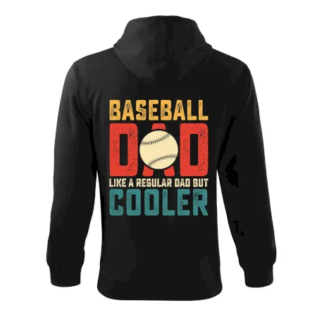 Baseball dad like a regular dad but cooler