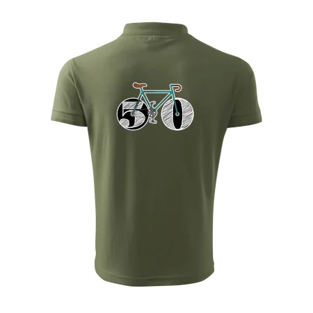 Narodeniny 50 rokov na bicykli
