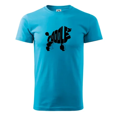 Pudel - nápis v tele