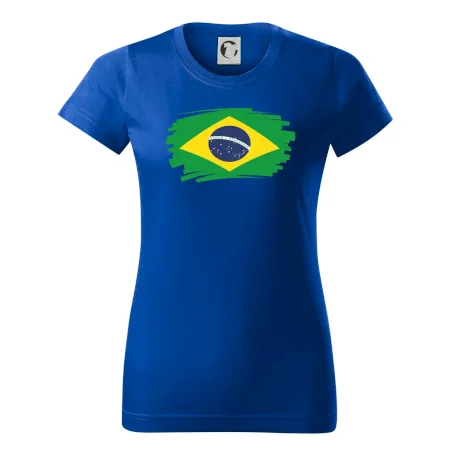 Brazília vlajka štetkou