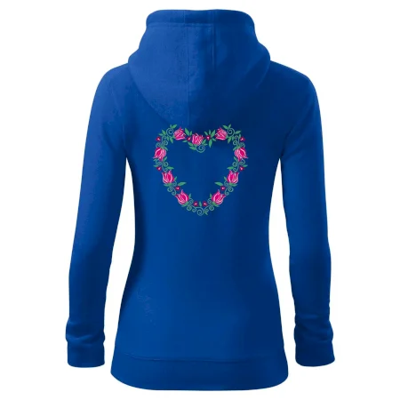 Červené tulipánové srdiečko (Pecka design)