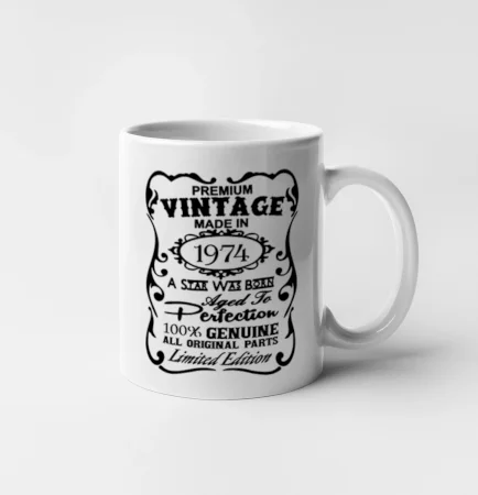 Vintage Etiketa - 1974