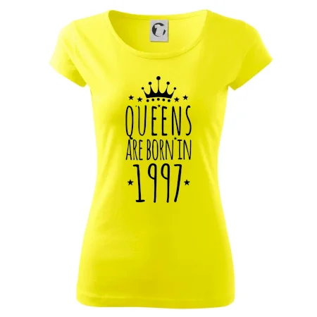 Queens are born in 1997