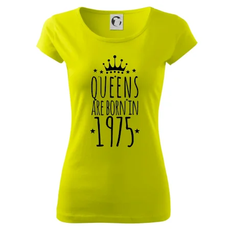 Queens are born in 1975
