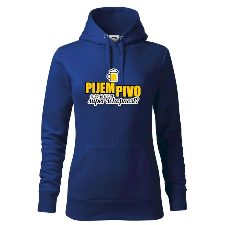 Pijem pivo - tvoja super schopnosť - rovný