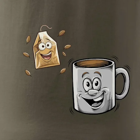 Parové tričko - Hrnček a čaj