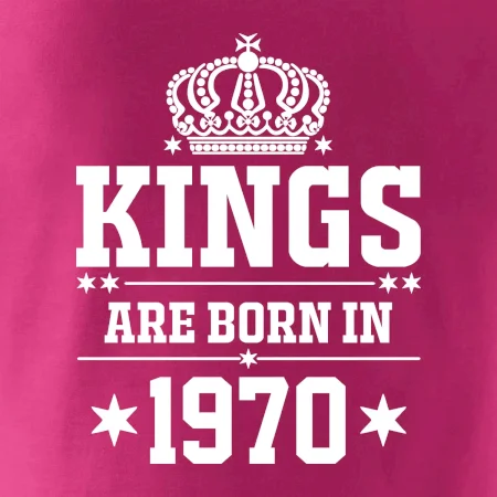 Kings are born in 1970