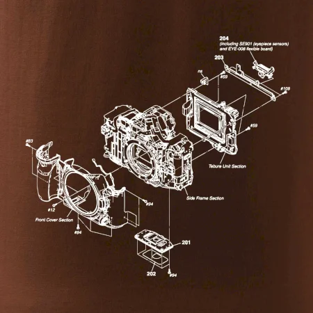 Nákres Digitálny fotoaparát