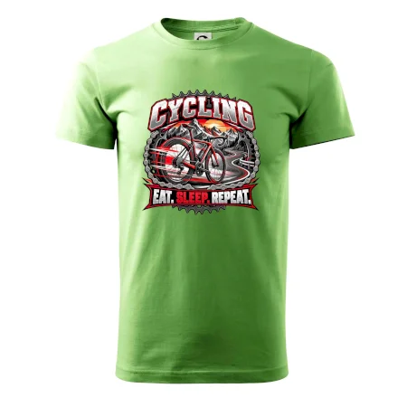 Bicykel medzi horami eat sleep repeat