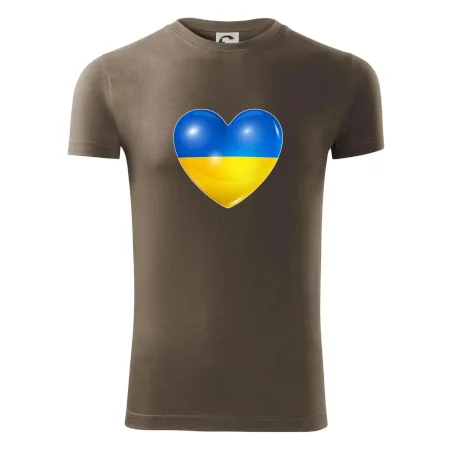 Ukrajina srdce vlajka