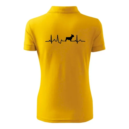 EKG Francouzský buldoček z boku