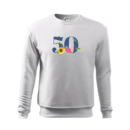 Kvetinové číslo kreslené - 50