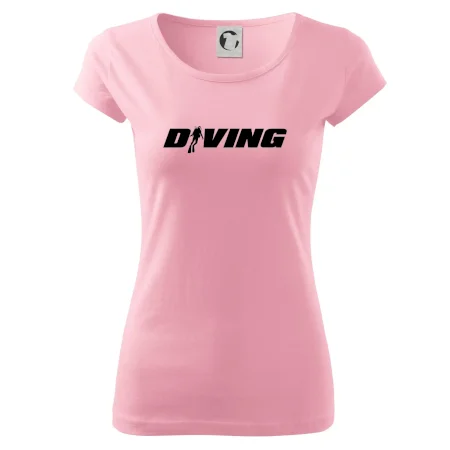 Diving nápis potápač