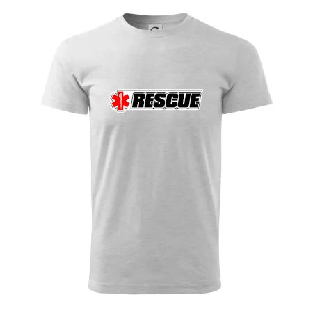 Záchranár rescue kríž červený