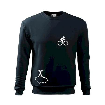 Mapa ČR + kolo na prsu