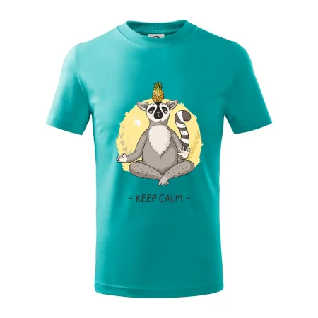 Yoga - keep calm kreslený