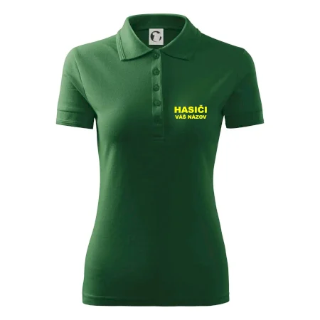 Hasiči - žltý nápis - váš názov zboru