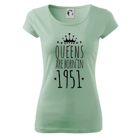 Queens are born in 1951