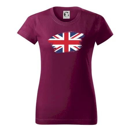 Britská vlajka roztrhaná