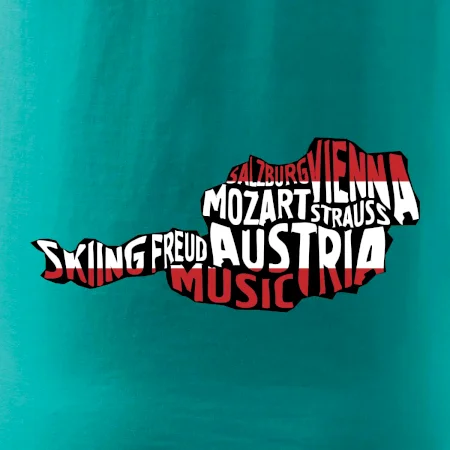Mapy - názvy miest - Rakúsko