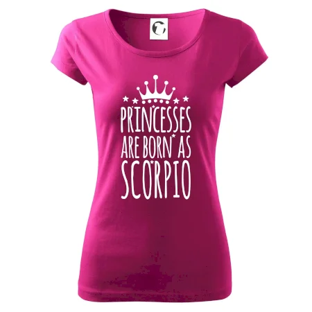 Princesses are as born as Scorpio - Škorpión
