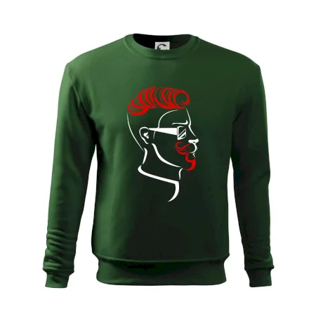 Borec s upraveným fúzom