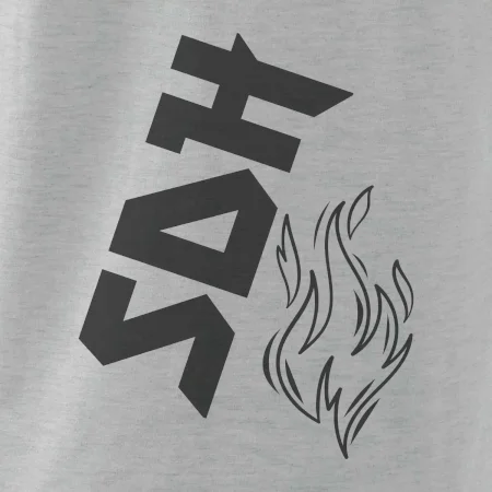 SDH nápis a plamen