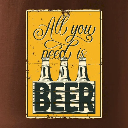 All you need is beer