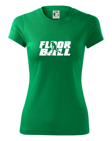 Floorball nápis rovný