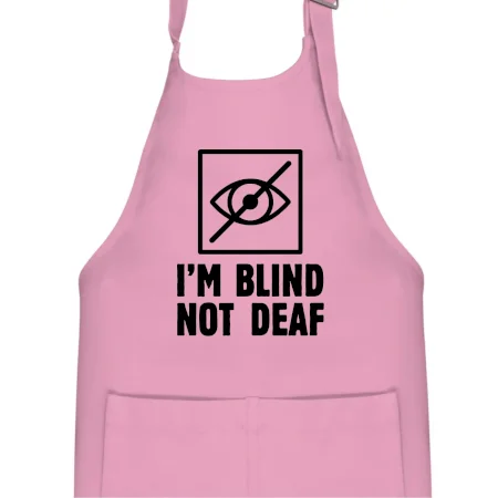 I'm blind not deaf
