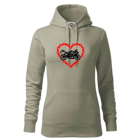 Moto srdce reťaz - cestná