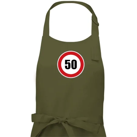 Dopravná značka - obmedzenie rýchlosti 50