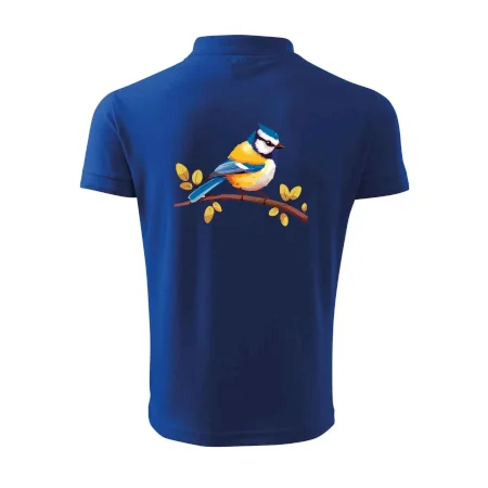 Sýkorka modrinka kreslená
