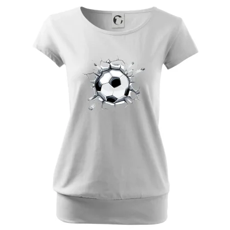 Futbalová lopta v triku