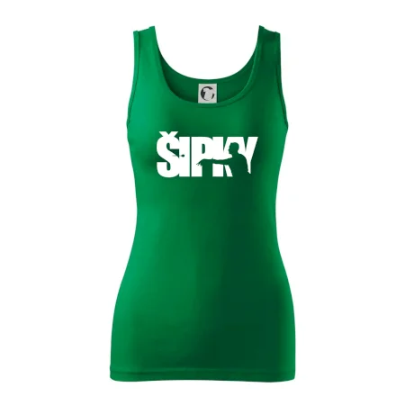 Šípky - nápis so šípkarom