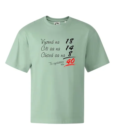 Vyzerá, cíti sa, chová sa - 40 rokov