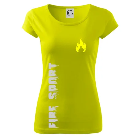 Hasiči - Váš názov - FLUO + Reflexná potlač