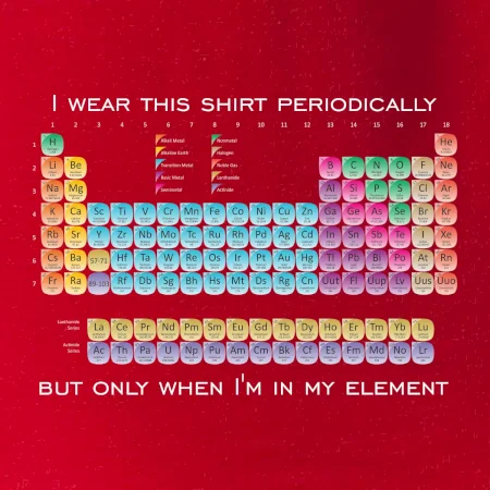 I wear this shirt periodically but only when I'm in my element