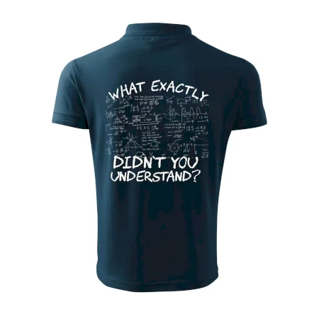 What exactly didn't you understand - physics