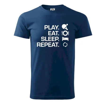 Stolný tenis - eat sleep
