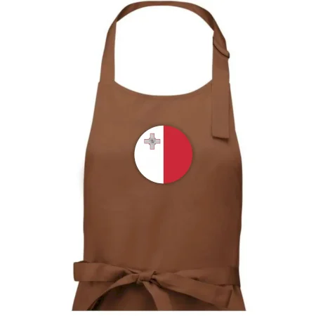 Vlajka Malta okrúhla veľká