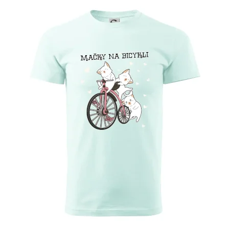 Mačky na bicykli