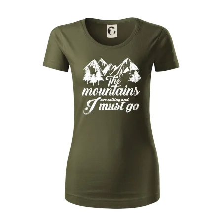 The mountains are calling and i must go