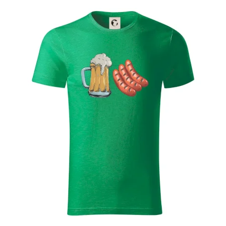 Pivo a klobása